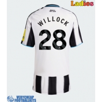 Newcastle United Joe Willock #28 Replica Home Shirt Ladies 2025-26 Short Sleeve